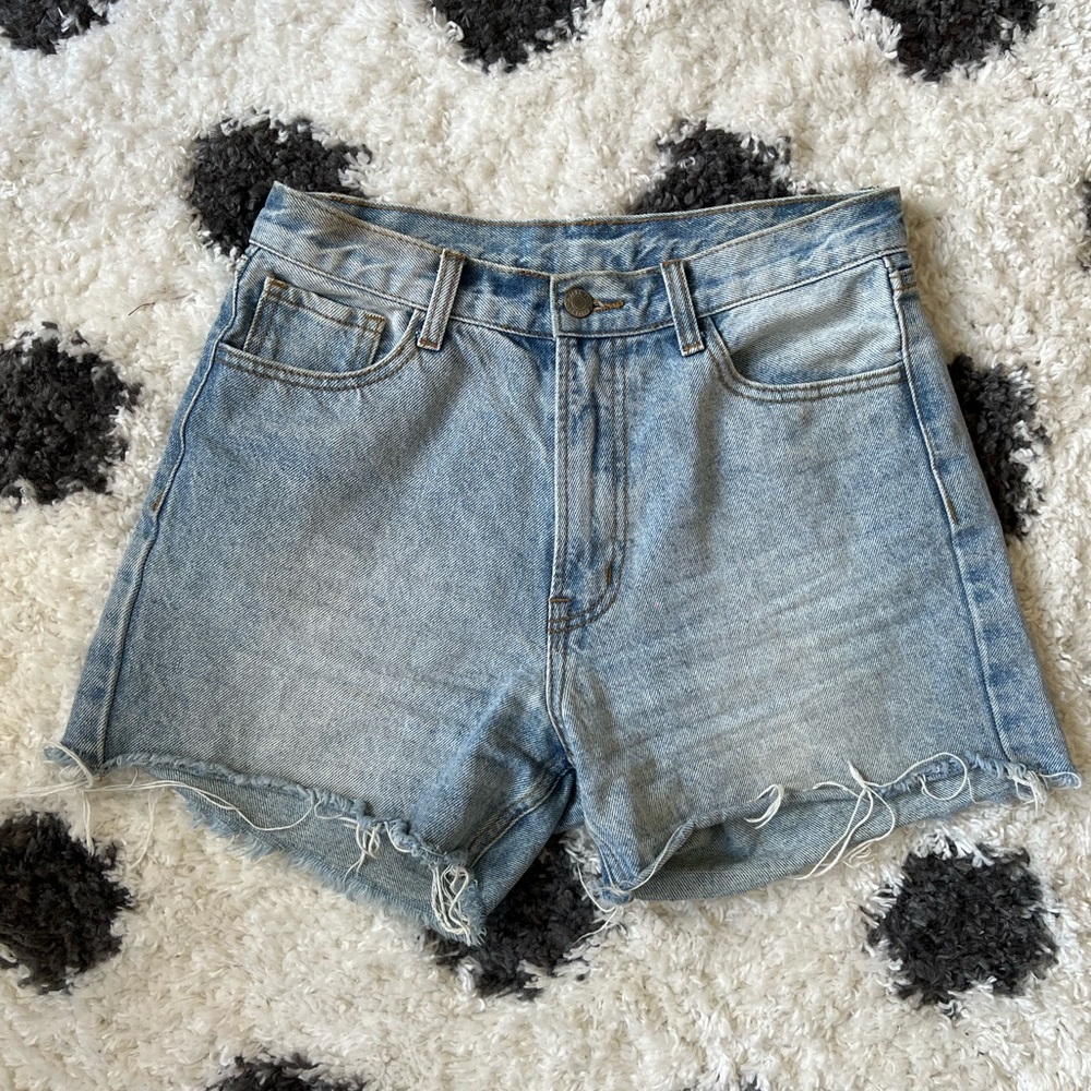 John Galt Blue Jean Shorts
